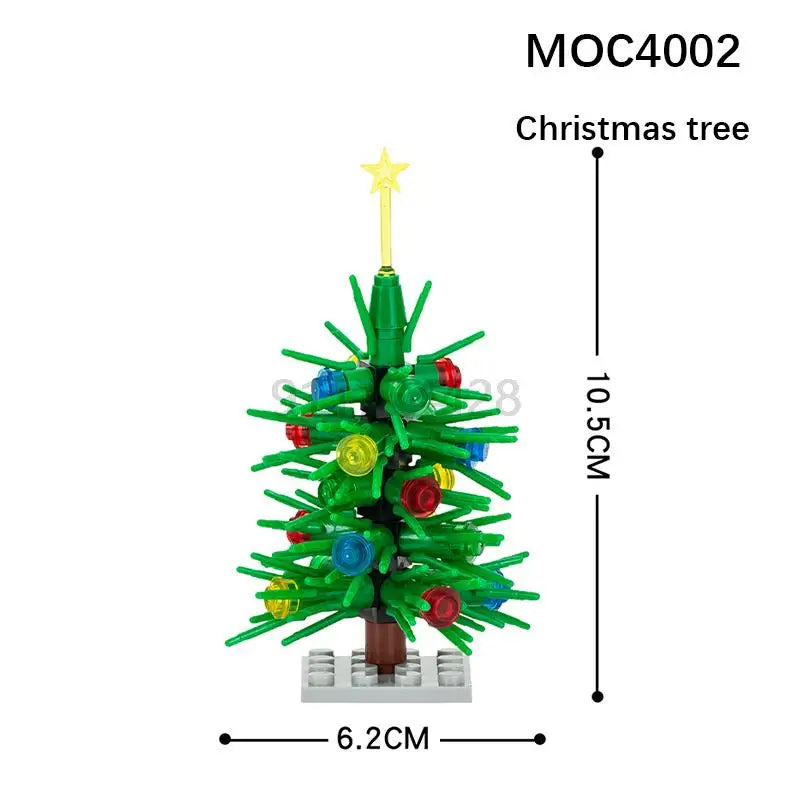 MOOXI City farm MOC Parts Figures Building Blocks Set Plant Tree Leaf Flower Grass Garden Model Friends Bricks Toys For Children