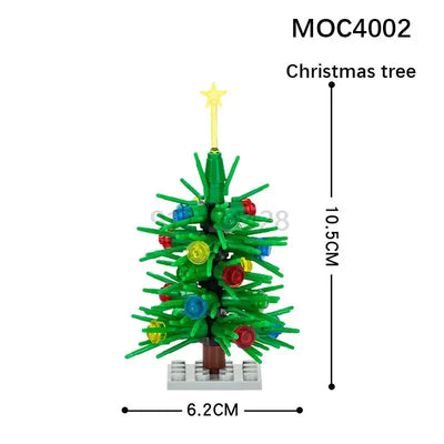 MOOXI City farm MOC Parts Figures Building Blocks Set Plant Tree Leaf Flower Grass Garden Model Friends Bricks Toys For Children