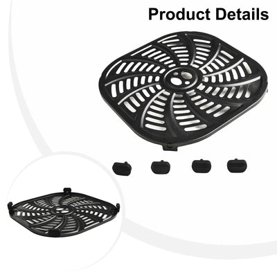 Metal Liners Nonstick Air Fryers Cooking Mats Multifunctional Metal Air Fryers Pad Air Fryers Plate Metal Air Fryers Tray