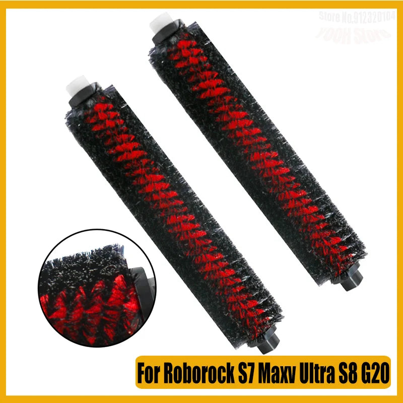 Rolling Brush For Roborock S7 Maxv Ultra Pro S8 S8 PLUS Pro Ultra S8+ G20 Cleaner Roller Brush Accesories high speed brush Kits