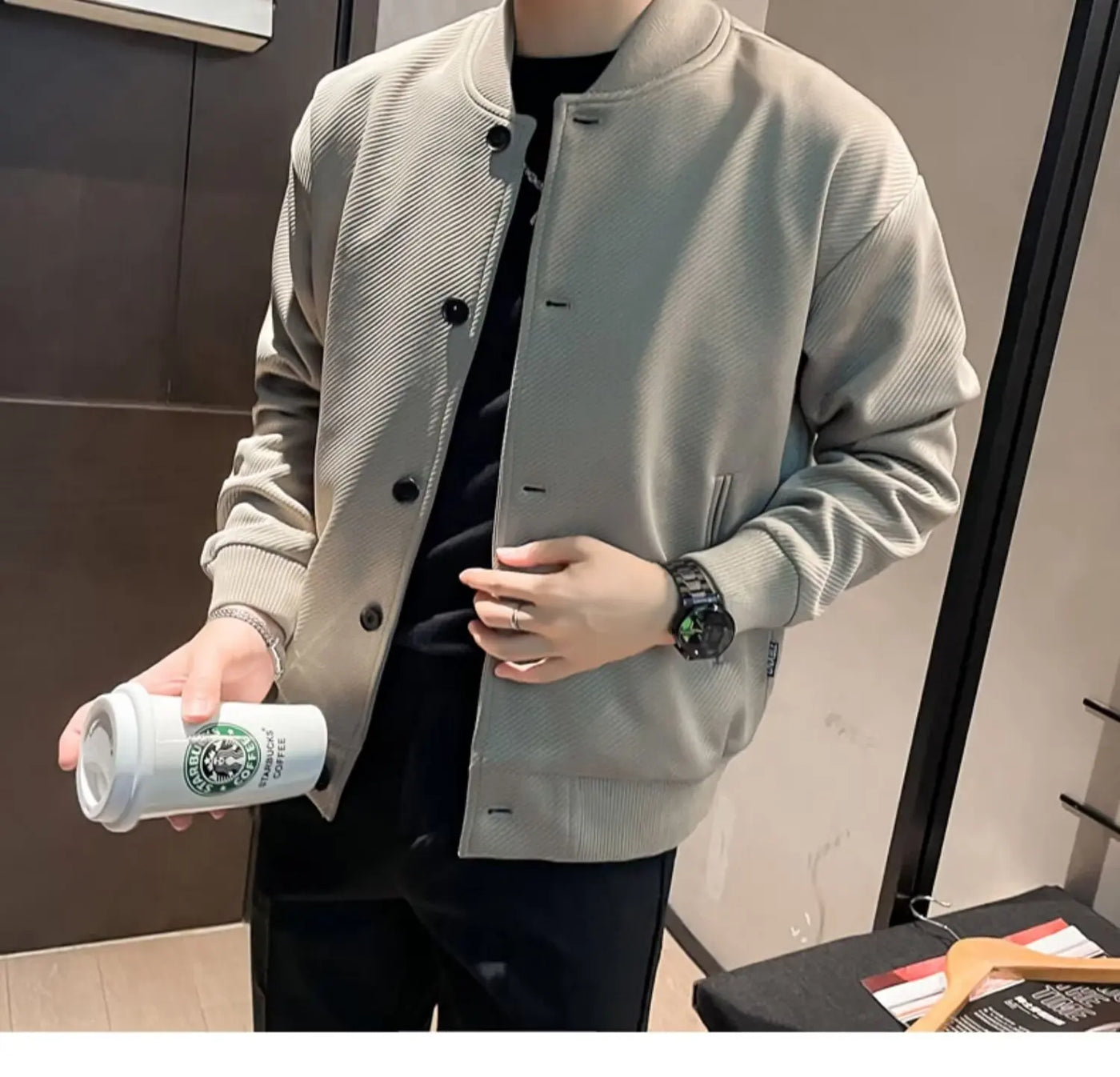 Man Jackets for Men Autumn Men's Clothes Male Coat Mens Clothing Men's Winter Coats New in Jackets Baseball Uniform Windbreaker - The world bestselling 