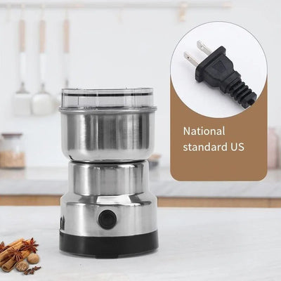 2025 Electric Spice Pepper Coffee Grinder 4-Blade Mini Grain Grinder 300ml Ultra-Fine Baby Food Mill Kitchen Household