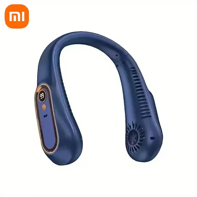 Xiaomi Portable Neck Fan 8800mAh MINI Electric Ventilador Silent Neckband Wearable Cooling FAN Rechargeable Neckband Air Coole