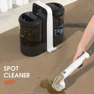 Handheld Carpet Cleaner 600W 15KPa Portable Spot Cleaner for Car Sofa Pet Hair Spray Suction Upholstery Integrated Clean Machine