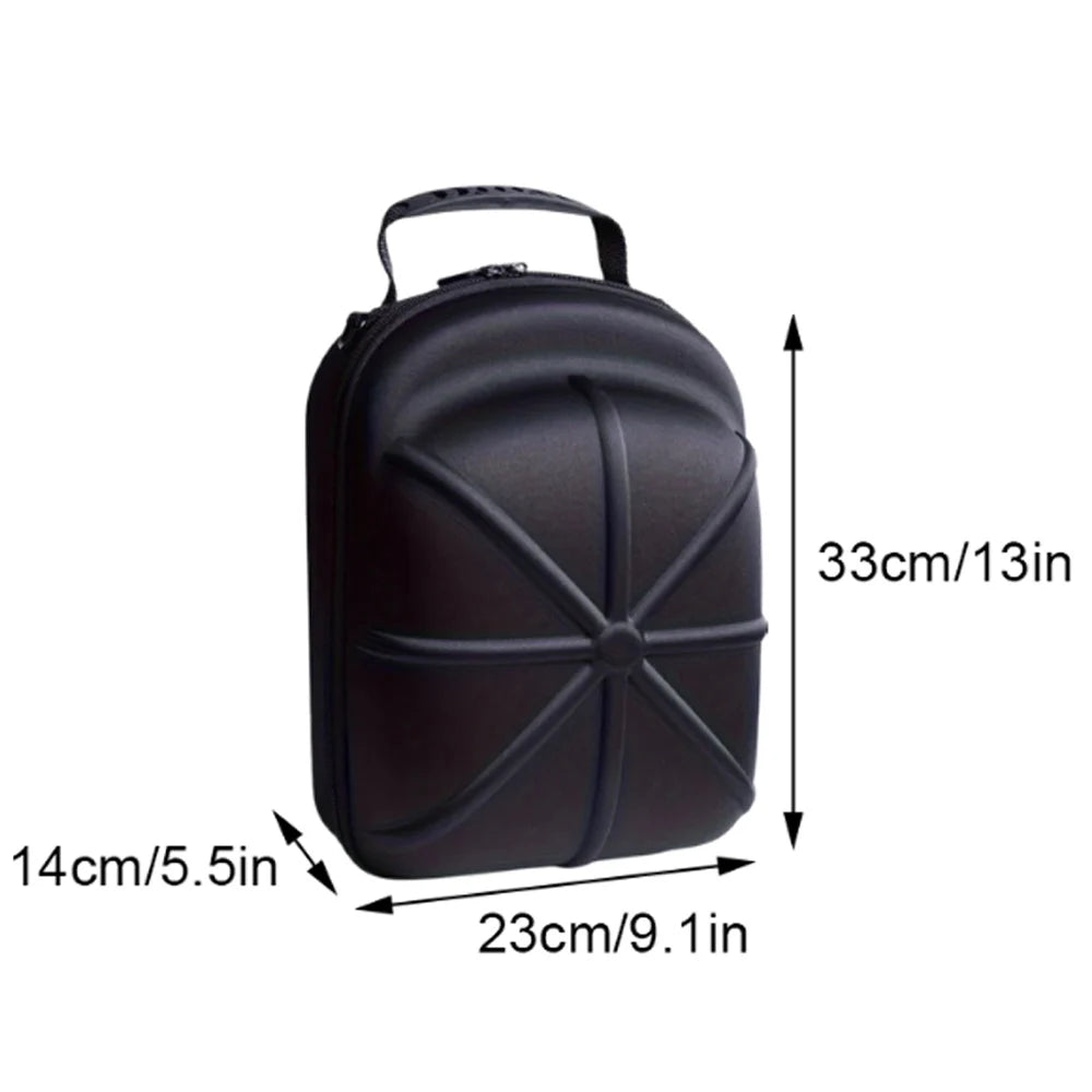 Portable Outdoor Travel Hat Carrier Case Cap Storage Hard Shell Hat Protective Box Hat Travel Case Baseball Cap Carrying Bag EVA