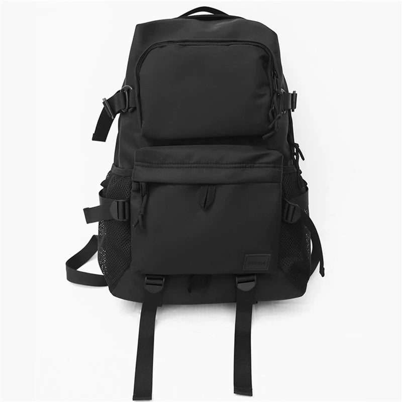New Backpack Black Anti Theft Splashproof Fashion Bag For Teens Travel  Multifunctional Men Knapsack Outdoor Teenage Mochila