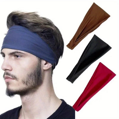 Sports Sweat - proof Headband, Quick - drying, Breathable and Sweat - absorbing, Essential for Running and Fitness Yoga. - The world bestselling 