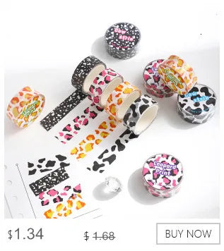 1Pc Ins Blue Plaid Washi Tape Simple Style Thank English Sealing Sticker Student Creative Stationery Masking Decorative Tape