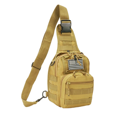 Tactical Assault Pack Sling Backpack Waterproof EDC Rucksack Bag for Outdoor Hiking Camping Hunting Trekking Travelling