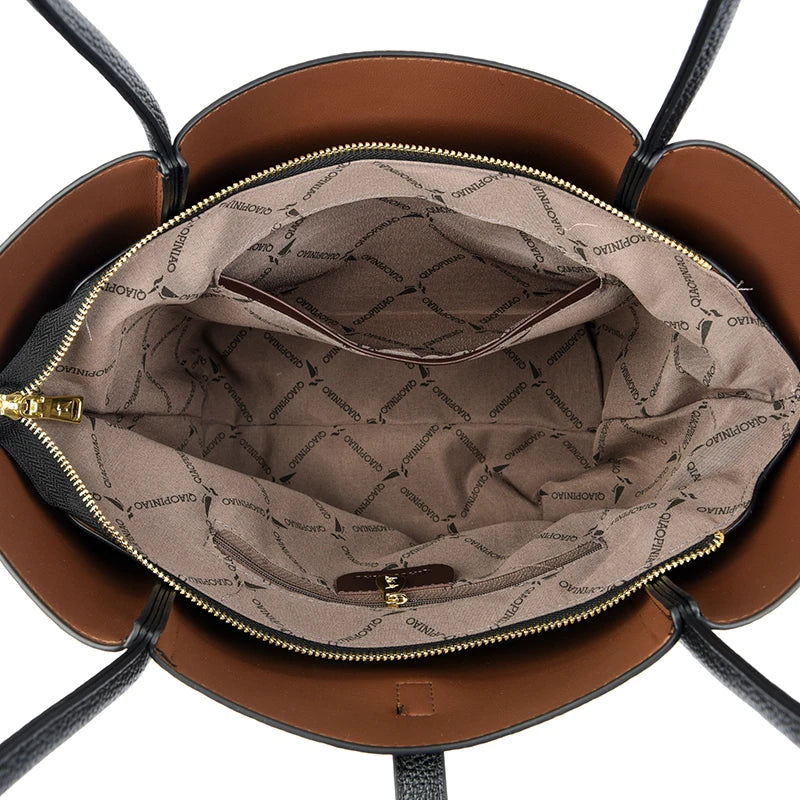 High Quality Soft Leather Shoulder Crossbody Bags For Women Large Capacity Luxury Bag Brand Designer Casual Handbag Sac A Main