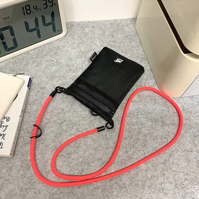 Original Design Nylon Messenger Bag Unisex Waterproof Crossbody Shoulder Bag for Men Women Urban Streetwear Travel Phone Storage