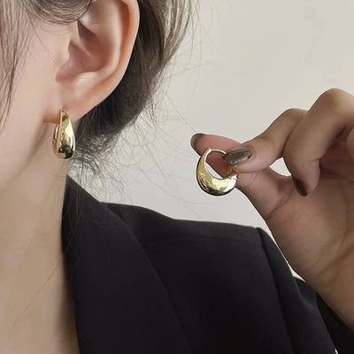 925 Sterling Silver Shining Zircon Earrings for Women Circle Round Earrings Fashionable Elegant Jewelry Birthday Party Gifts