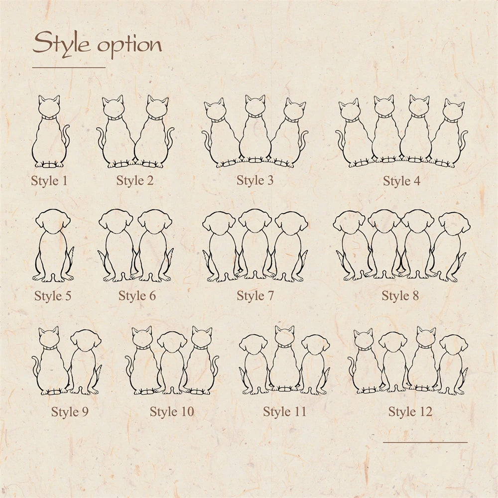 Custom Cute Dog Cat Necklaces Pendant Name Stainless Steel Circle Chain  Personalized Pet Jewelry Customized Necklaces For Mom - The world bestselling 