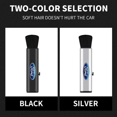 Car Telescopic Plastic Handle Wool Small Brush For Ford Focus mk2 mk3 Fiesta mk7 Ranger Mondeo mk4 S-MAX Kuga Mustang Auto Goods