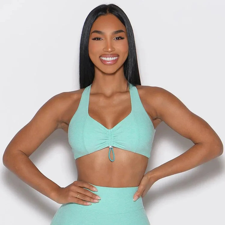 Sport Yoga Clothes Sets Women's Tracksuit Athletic Wear Fitness Suit Gym Workout Push Up Clothes Sports Bra Leggings Suit - The world bestselling 