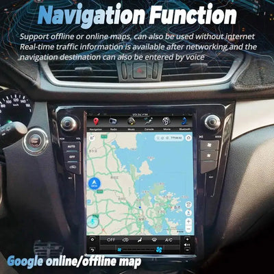 DSP Carplay Vertical Screen For Nissan X-Trail Xtrail X Trail T32 Qashqai J11 2012 - 2025 Navi 12.1" Android 15 Car Radio Stereo