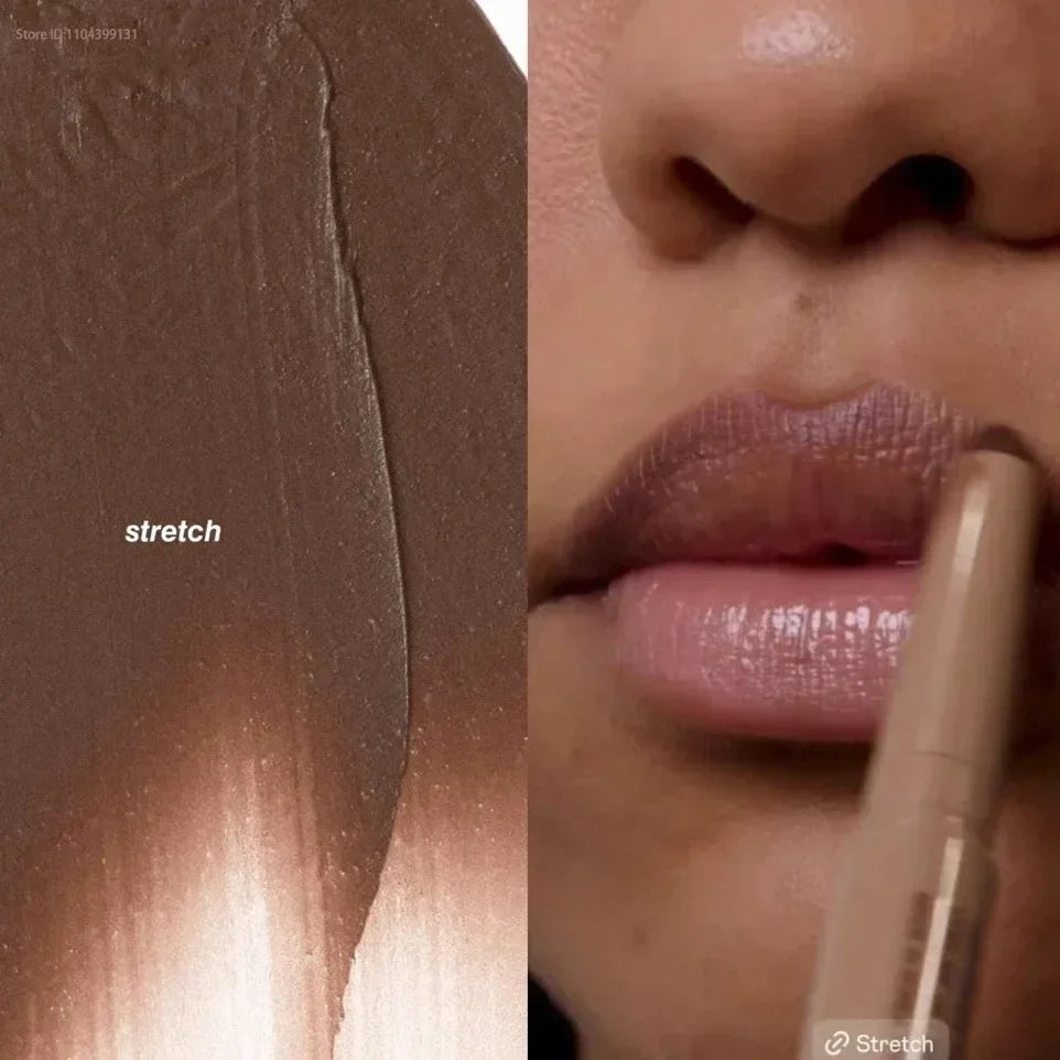 Facial Skincare Glazing Milk Yellow Storage Bag Lemontini Lip Gloss Skin Peptide Lip Shape Pen Lasting Lipstick Make Up Mirror