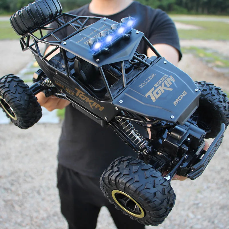 New 4WD RC Car 1:12 Off Road 4x4 Remote Control Cars Radio Buggy Truck Racing Drift with Led Lights Toys Gift for Children Adult
