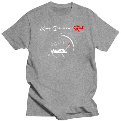 Mens Clothing  King Crimson Men Red Speedometer T Shirt Black - The world bestselling 
