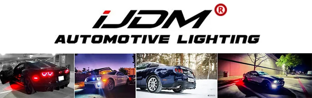 For Ford Mustang GT 1994 1995 1996 1997 1998 1999 2000 2001 2002 2003 2004 Xenon White LED Car License Plate Number Lights 12V