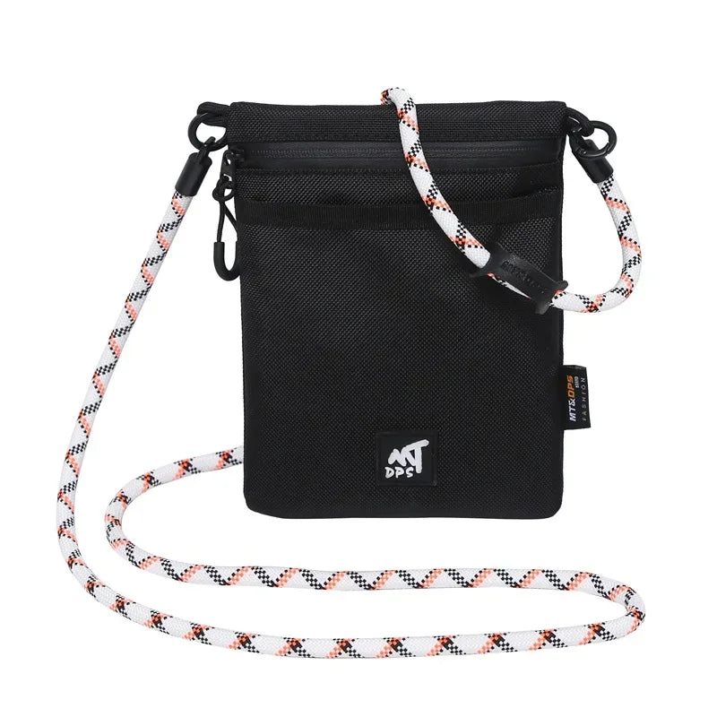 Original Design Nylon Messenger Bag Unisex Waterproof Crossbody Shoulder Bag for Men Women Urban Streetwear Travel Phone Storage
