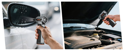 WOLFBOX MF200 Electric Air Duster Air Blower-320g Wind Pressure, Rechargeable 3-Gear Brushless Motor for Car/PC/Home/Outdoor