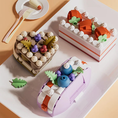 ToylinX Delicious Dessert Building Blocks Sets, Assorted Stem Toys Building Sets for Halloween Gift for Children and Adults. - The world bestselling 