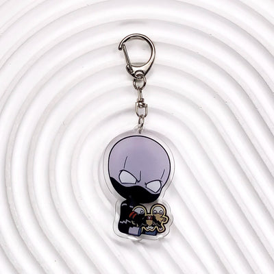 Anime Characters My Hero Academia Acrylic Car Keychain Accessories Trendy Bag Charm Backpack Pendant Keyring Gifts For Friends