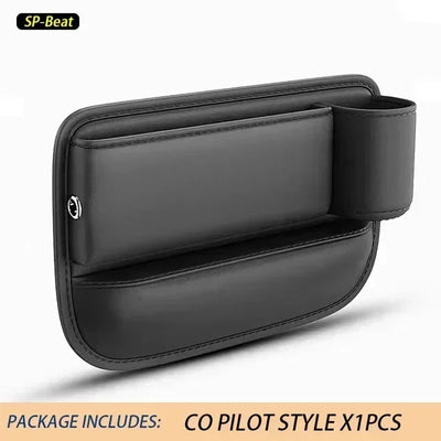 PU Leather Car Seat Gap Bag Case Storage Bag For Auto Console Side Plug Filler Organizer Crevice Stowing Tidying Pocket Amagi