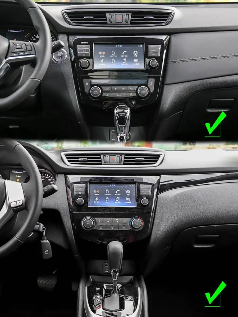 DSP Carplay Vertical Screen For Nissan X-Trail Xtrail X Trail T32 Qashqai J11 2012 - 2025 Navi 12.1" Android 15 Car Radio Stereo