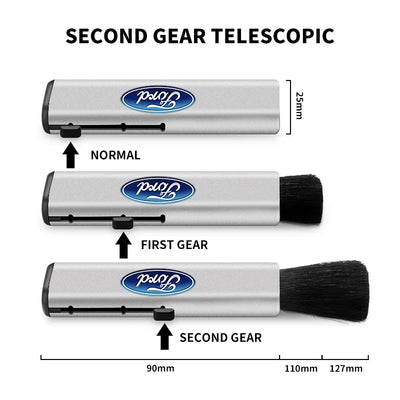Car Telescopic Plastic Handle Wool Small Brush For Ford Focus mk2 mk3 Fiesta mk7 Ranger Mondeo mk4 S-MAX Kuga Mustang Auto Goods