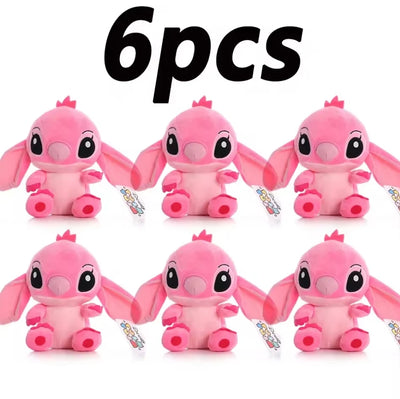12cm 20cm 25cm Stitch Stuffed Plush Models Cartoon Stuffed Plush Dolls Anime Plush Baby Toys Kawaii Kids Birthday Gift