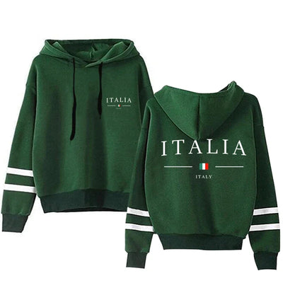 Women Clothing Hot Sale Daily Womens Sweatshirts Fashion Pullovers Versatile Hoodies Stripe Jogging Casual Printing Sports Style - The world bestselling 