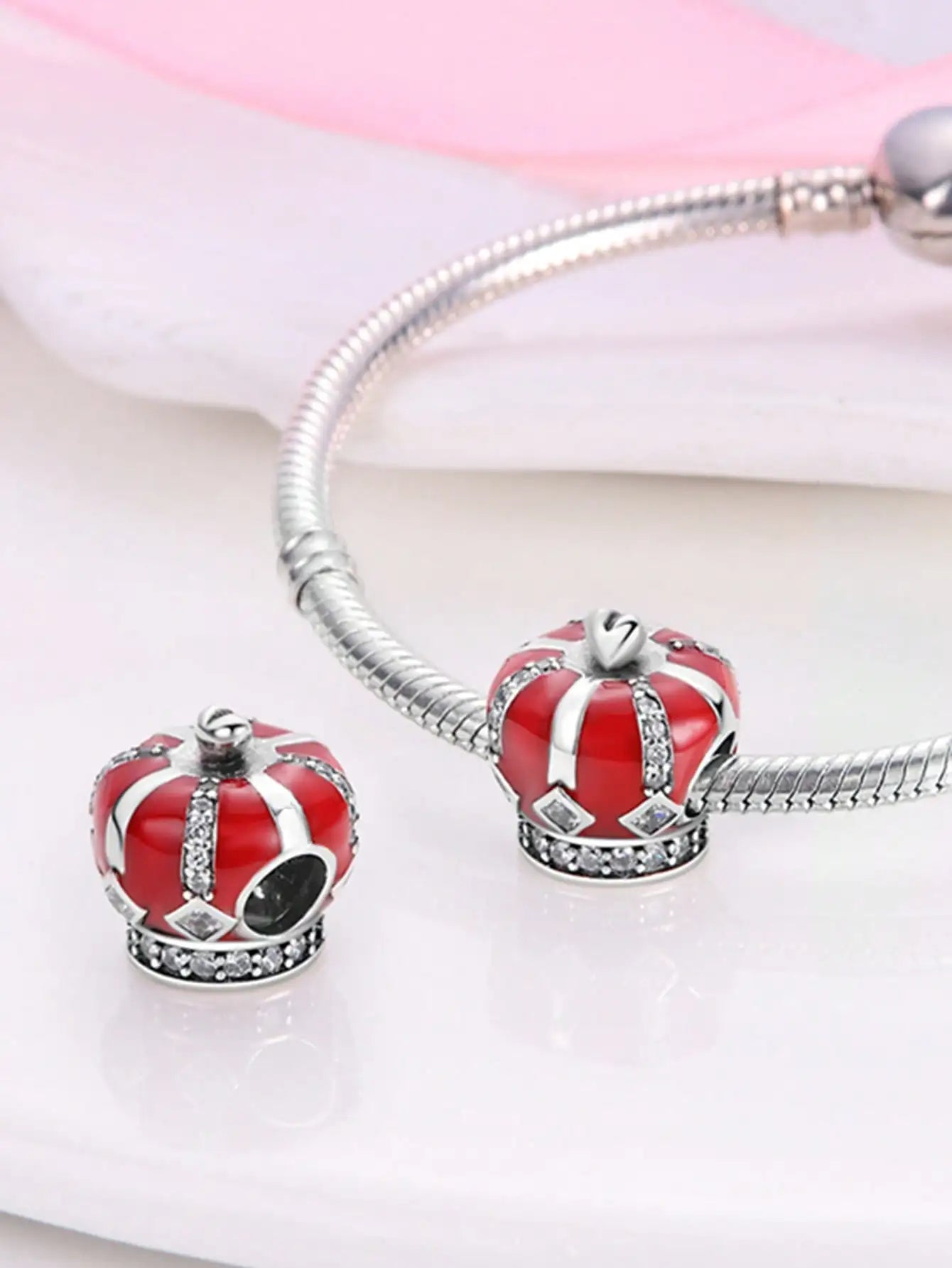 Cute little bear mouse  snowman Beads Charm Silver Plated Fit Charms Silver 925 Original Bracelet for Jewelry Making DIY Charm