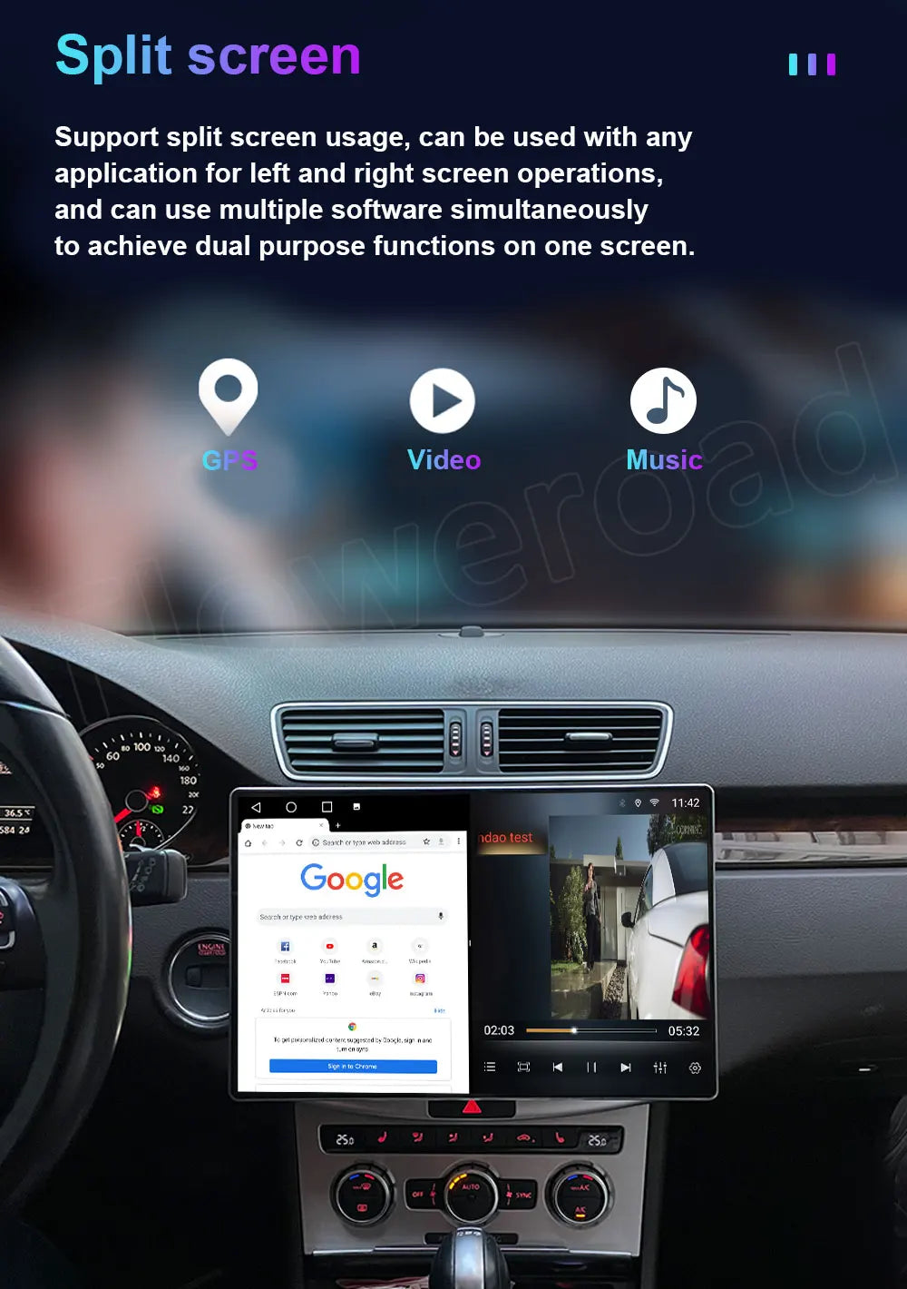 13.3 Inch Android 15 For Seat Leon 3 MK3 2012-2020  Car Radio 5G wifi Stereo Multimedia Player GPS Navigation 1920*1200