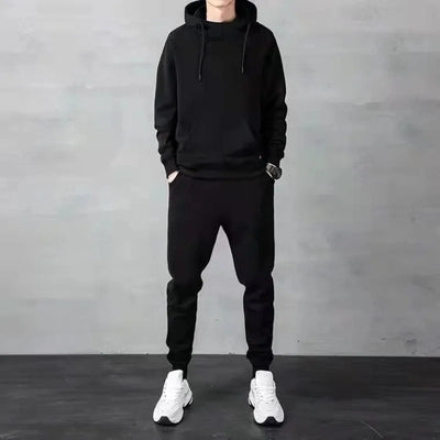 Men's clothing, sporty casual set, for spring and autumn 2025, new style, long-sleeved top and pants, two-piece set, matching - The world bestselling 