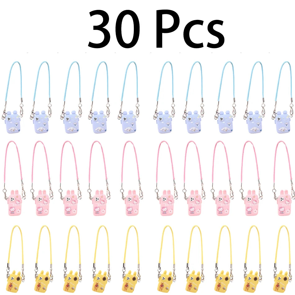 For Labubu Accessories For Crybaby Accessories Cartoon style camera phone Bag Plush Doll Accessories