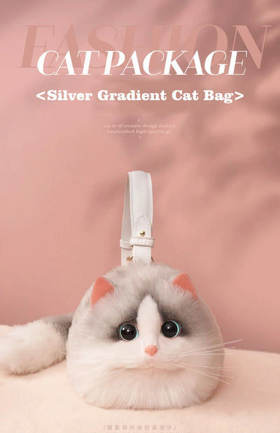 Handmade Cat Doll Bag Girl To Girl Birthday Gift Go Heart Niche Senior Practical Cat Bag A Variety of Ways To Use Cute Cat Bag