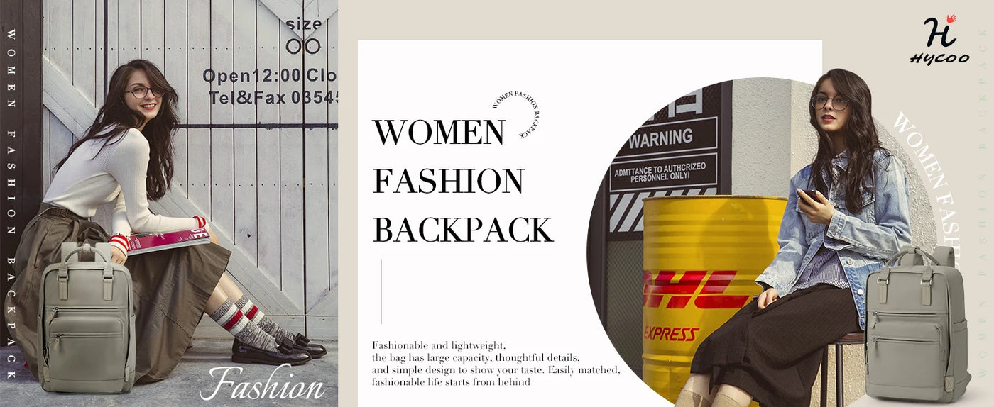 Girl's School Bag Laptop Backpacks Women's Commuter Nylon Informal Backpack, Casual Youth School Bookbag 2024 College Backpack