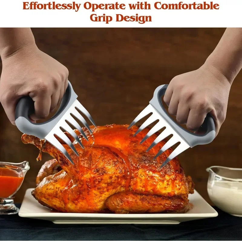 Meat Claws for Thanksgiving Shredding Chicken Shredder,BBQ Shredding Claws Bear Claws, Pork Shredding Claws Shred