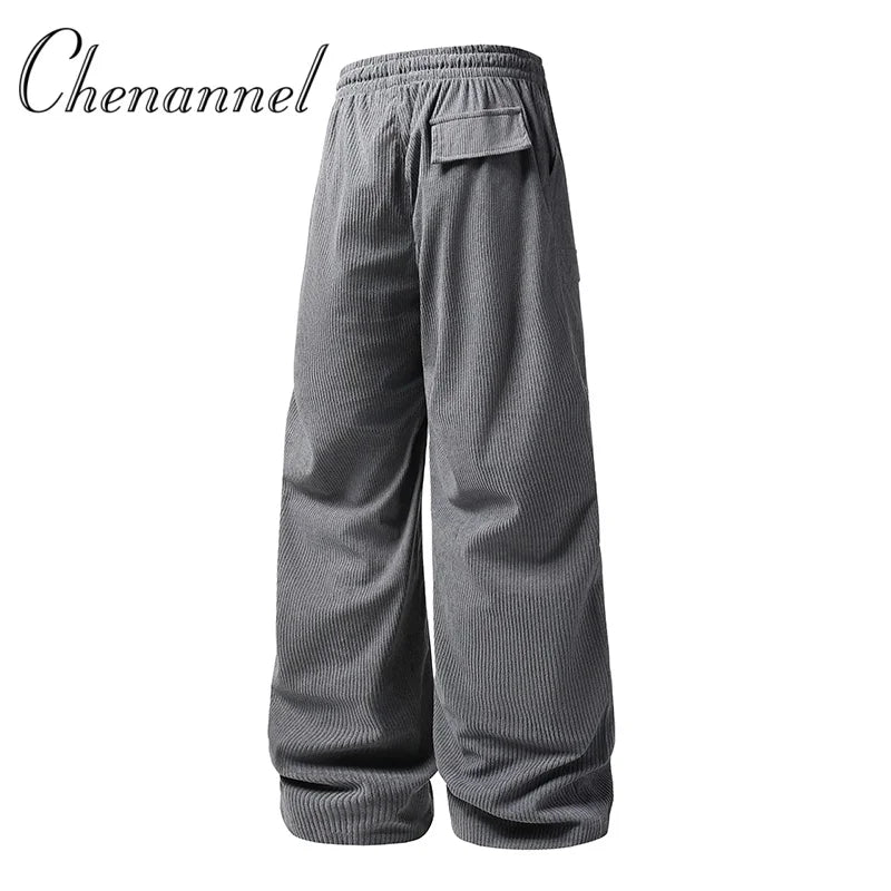Men's clothing casual pants man pants oversized autumn new fashion cargo pants big plus size mens clothing high quality trousers - The world bestselling 