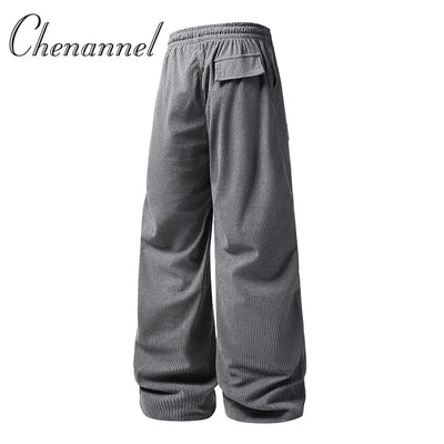 Men's clothing casual pants man pants oversized autumn new fashion cargo pants big plus size mens clothing high quality trousers - The world bestselling 