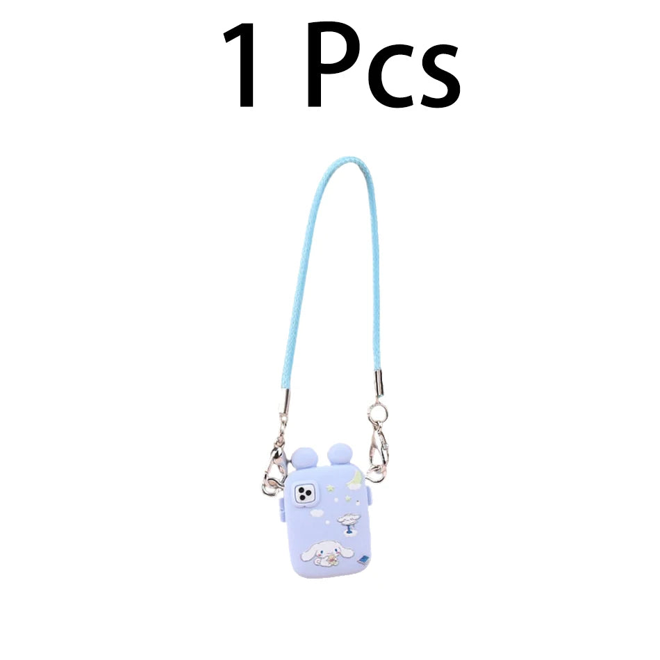 For Labubu Accessories For Crybaby Accessories Cartoon style camera phone Bag Plush Doll Accessories