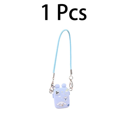 For Labubu Accessories For Crybaby Accessories Cartoon style camera phone Bag Plush Doll Accessories