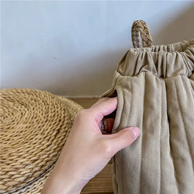 Children's Clothing From 2 To 7 Years Winter Kids Warm Cotton-Padded Trousers Baby Girls Thick Pants Toddler Boys Wear Clothes