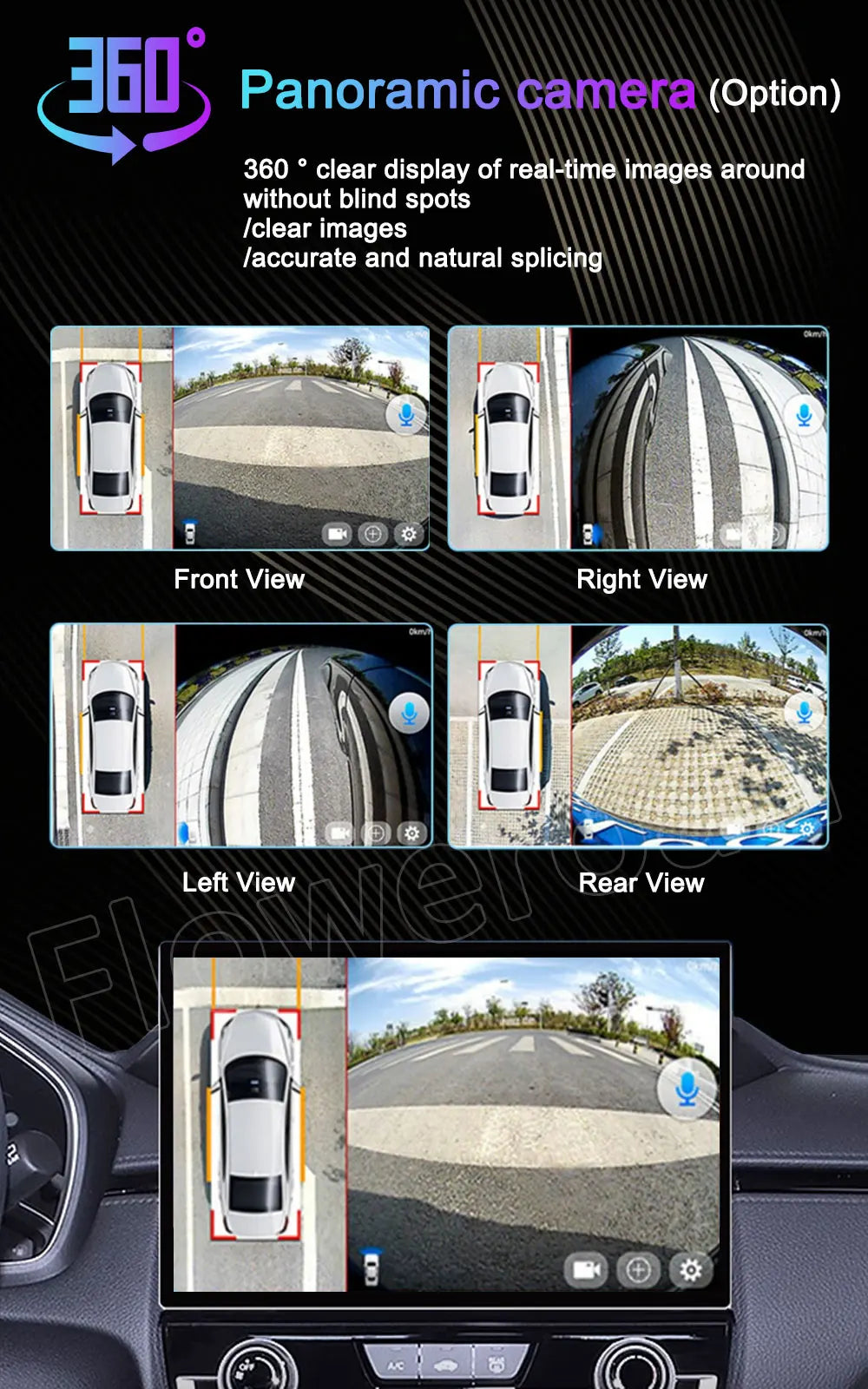 13.3 Inch Android 15 For Seat Leon 3 MK3 2012-2020  Car Radio 5G wifi Stereo Multimedia Player GPS Navigation 1920*1200