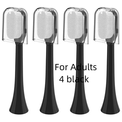 2/4PCS Ultra-fine Soft Toothbrush Gum Care Sensitive Nano Brush Heads for Phili Sonic Care HX3/HX6/HX9 Heads For 6780 3014