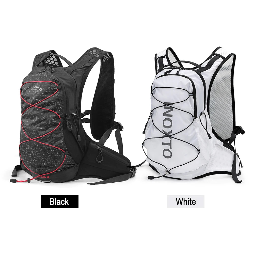 12L Outdoor Running Backpack Bicycle Sports Vest Ultralight Riding Bag Women Men Breathable Jogging Sport Backpack For Camping
