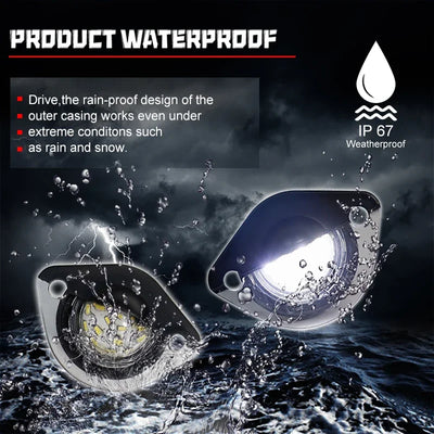 For Ford Mustang GT 1994 1995 1996 1997 1998 1999 2000 2001 2002 2003 2004 Xenon White LED Car License Plate Number Lights 12V