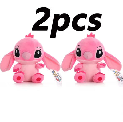 12cm 20cm 25cm Stitch Stuffed Plush Models Cartoon Stuffed Plush Dolls Anime Plush Baby Toys Kawaii Kids Birthday Gift